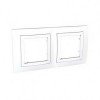 UNICA RAMA ORNAMENT MODULARA DUBLA 2M ALB