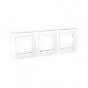 UNICA RAMA ORNAMENT MODULARA TRIPLA 3M ALB