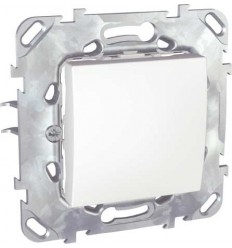UNICA INTRERUPATOR CAP SCARA 2M - ALB