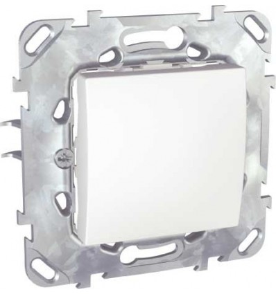 UNICA INTRERUPATOR CAP SCARA 2M - ALB