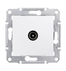 SEDNA PRIZA TV DE CAPAT FARA SURUBURI 1dB ALB