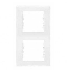 SEDNA RAMA DUBLA VERTICALA 2P ALB