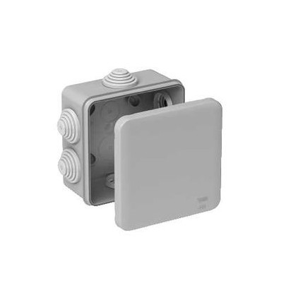 Mureva Doza de conexiuni patrata gri 100X100X50