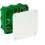 Modulo Doza de conexiuni patrata verde 100X100X50