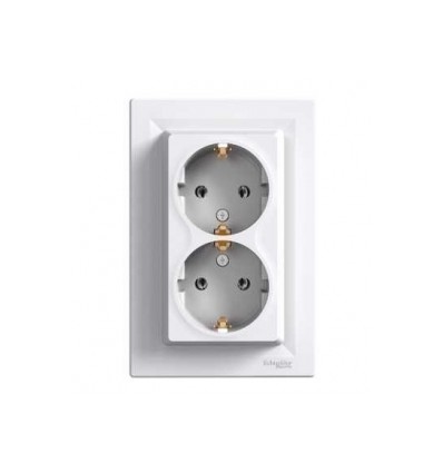 ASFORA - PRIZA DUBLA 2P+E ST.GERMAN