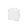 Doza legaturi IP 54 80x80x40 cu presetupe , alba