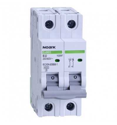 SIGURANTA AUTOMATA 2P , 6A , 4,5KA , CARACTERISTICA C