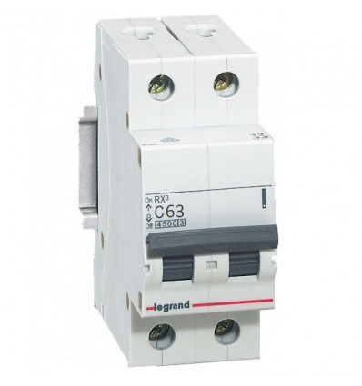 INTRERUPATOR AUTOMAT LEGRAND RX3 MCB 2P C20 4500A