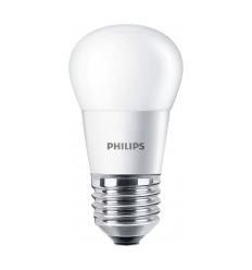 Bec led 5.5w echivalent 40w E27 lumina calda 827 ( 470lm) P45 fr 15000h corepro lustre.Philips