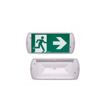 Corp de iluminat urgenta led 100lm, IP65, autonomie 1h, nepermanent.EATON