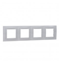 UNICA RAMA ORNAMENT MODULARA CVADRUPLA 4M ALB
