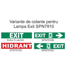 Corp iluminat de urgenta , 60 led, autonomie 3/6h.