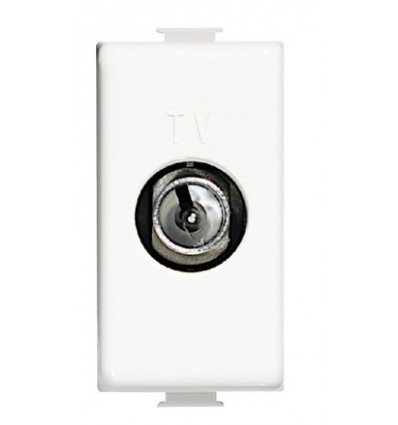 MATIX- PRIZA TV DIRECTA,  MODULARA, 1M, ALB