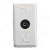 PRIZA TV TRECERE, MODULARA, 1M, ALB