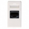 PRIZA RJ45, MODULARA, 1M, ALB