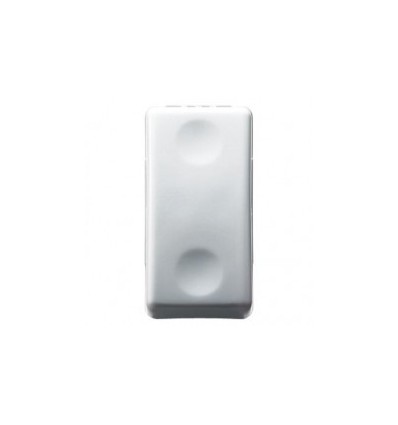BUTON REVENIRE 10A, MODULAR, 1M, ALB