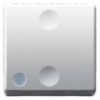 INTRERUPATOR CAP SCARA 16A, MODULAR, 2M, ALB