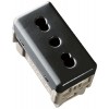 PRIZA STANDARD ITALIAN 16A, MODULARA, 1M, NEGRU